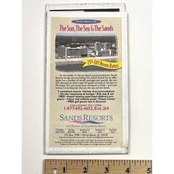 Special Edition 2000 SOUTH CAROLINA Highways Travel Transportation Tourism MAP - Picture 3 of 5